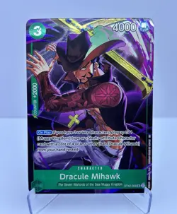 Dracule Mihawk (Illustration Box Vol.4) ST12-003 One Piece Promotion Cards Foil - Image 1