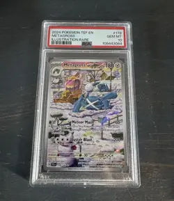 Pokemon TCG Metagross 178/162 Temporal Forces Holo Card Illustration Rare PSA 10 - Image 1