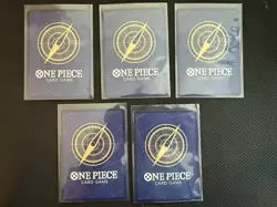 Set Of 5 Ryuma ONE PIECE Card Japanese P-072 Kaitai Shinroku Monsters Asia Mint - Image 2