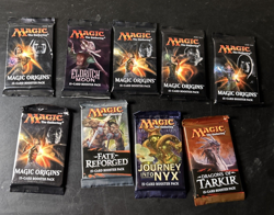 Magic The Gathering Sealed Booster Pack Lot Cards - Eldridge Moon, Magic Origins - Image 1