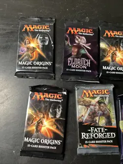 Magic The Gathering Sealed Booster Pack Lot Cards - Eldridge Moon, Magic Origins - Image 2