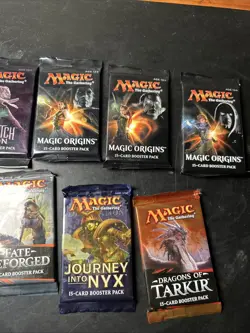 Magic The Gathering Sealed Booster Pack Lot Cards - Eldridge Moon, Magic Origins - Image 3