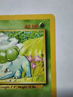 Bulbasaur 1999 Base Set Unlimited WOTC Vintage Pokemon Card 44/102 (NM) - Image 4