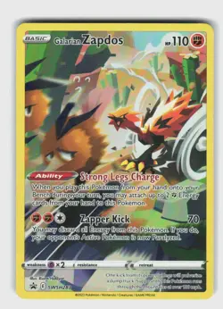 SWSH: Sword & Shield Promo Cards #SWSH283 Galarian Zapdos Holo - Image 1