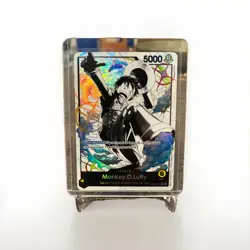 One Piece TCG ST29-001 Alt Art Leader Card Monkey.D.Luffy Bandai FAST Ship - Image 1