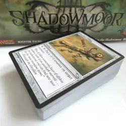 SHADOWMOOR ~ Complete 80 Card UNCOMMON SET MtG umbral mantle infiltrator mentor - Image 1