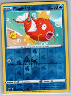 Magikarp 039/192 Reverse Holo SWSH02: Rebel Clash - Pokemon Card - NM - Image 1