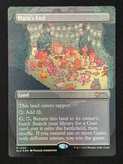1x MTG Maze's End (Rainbow Foil) - Secret Lair Drop Series (SLD) #1834 - Magic - Image 1