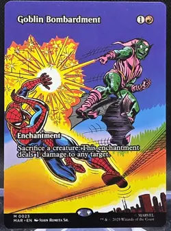 Goblin Bombardment #23 Spider-Man Borderless Regular Mythic - Image 1