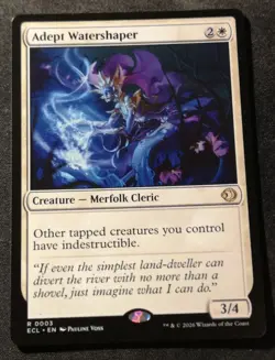 Adept Watershaper - ECL - MTG - EN - NM - 0003 - Image 1