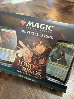 MTG Magic: The Gathering The Lord of the Rings Starter Kit Universes Beyond 195166205717 - Image 1