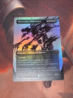 Phyrexian Obliterator Mtg Phyrexia All Will Be One Borderless Showcase Nm Foil - Image 1