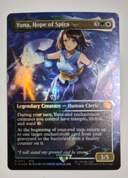 Magic MTG Final Fantasy Yuna, Hope of Spira Chocobo Track Foil Rare Pack Fresh - Image 4