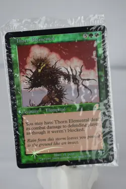 Thorn Elemental - 7th Edition Foil Sealed - NM - MTG Magic The Gathering EDH - Image 1
