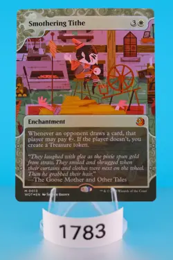 MTG Smothering Tithe Wilds of Eldraine: Enchanting Tales Foil #13 - Image 1