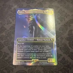Edea, Possessed Sorceress 448 Borderless Foil Commander Final Fantasy Rare MTG - Image 1