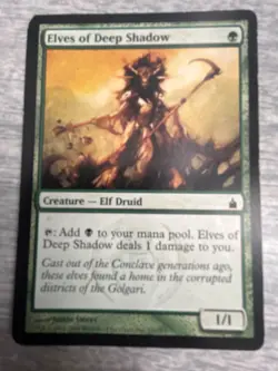 MTG Elves of Deep Shadow Ravnica NM Magic the Gathering FREE SHIPPING - Image 1