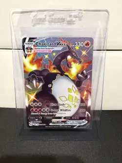 Pokemon Shining Fates Charizard VMAX SV107/SV122 Holo - Image 1