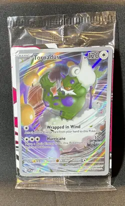 🌪 SEALED Tornadus #210 - Scarlet & Violet Black Star Promo Pokemon 🌪 - Image 1