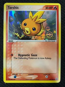 Torchic 69/106 Reverse Holo Emerald Pokemon Near Mint - Image 1