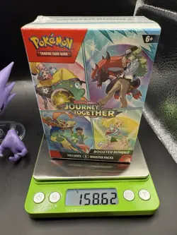 Pokemon TCG Heavy 158.62g Scarlet & Violet Journey Together Booster Bundle New - Image 1