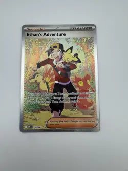 Ethans Adventure - Special Illustration Rare - DR 236/182 - Pokemon TCG NM - Image 1