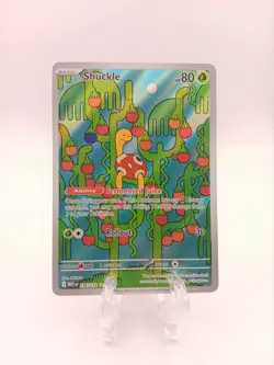 Shuckle 136/132 Me01: Mega Evolution Holo Pokemon NEAR MINT CONDITION PACK FRESH - Image 1