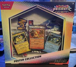 Sealed Pokemon TCG Scarlet & Violet Prismatic Evolutions Poster Collection - Image 1
