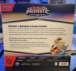 Sealed Pokemon TCG Scarlet & Violet Prismatic Evolutions Poster Collection - Image 2
