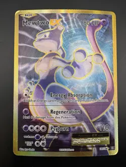 Mewtwo EX Full Art 103/108 Pokemon XY Evolutions Ultra Rare Holo 2016 - Image 3