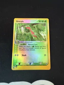 Grovyle 32/109 Ruby and Sapphire Reverse Holo Print Line Pokemon TCG - Image 1