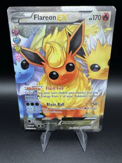 Flareon EX Full Art RC28-32 Pokemon Generations: Radiant Collection 2016 - Image 1