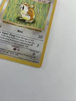 Raticate Pokemon 40/102 Base Set SHADOWLESS 1999 Vintage WOTC TCG - Image 5