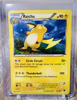 Raichu - 43/146 (Cosmos Holo) Promo Blister Exclusives LP Pokemon TCG - Image 1