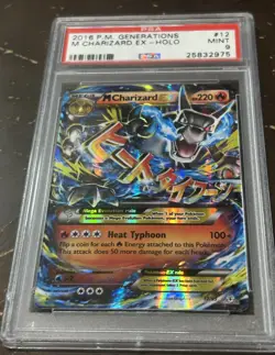 Pokemon 2016 XY Generations #12 M Charizard EX PSA 9 - Image 1
