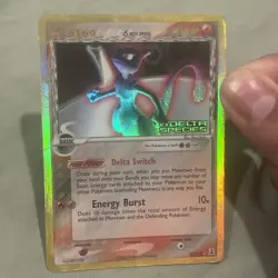 Mewtwo 12/113 EX Delta Species Reverse Holo Stamped Pokemon TCG - Image 3