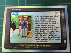 2000 Topps Pokemon EP9 The School of Hard Knocks TV Anim. Series 2 holo - Image 2