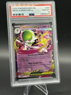🔥Pokemon MEGA GARDEVOIR EX 060/132 PSA GEM/MINT 10! Mega Evolution Holo🔥 - Image 1