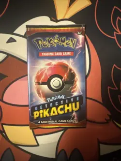 POKEMON TCG DETECTIVE PIKACHU SEALED BOOSTER PACK BRAND NEW - Image 1