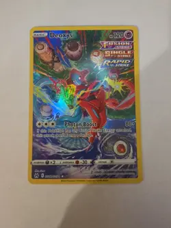 Deoxys GG12/GG70 Pokemon TCG Crown Zenith Galarian Gallery Full Art NM - Image 1