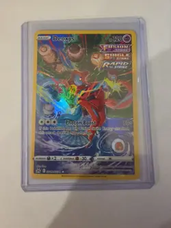 Deoxys GG12/GG70 Pokemon TCG Crown Zenith Galarian Gallery Full Art NM - Image 3