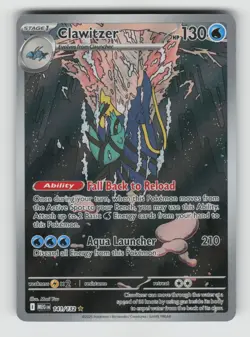 Pokemon - Clawitzer - 141/132 ME01: Mega Evolution - Illustration Rare - NM - Image 1
