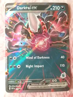 Pokemon Darkrai ex SVP 110 Scarlet & Violet Black Star Promo Battle Academy 2024 - Image 1
