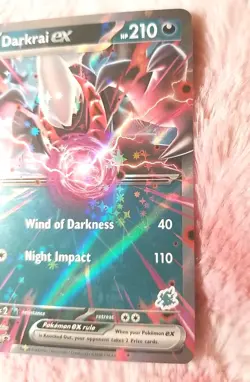 Pokemon Darkrai ex SVP 110 Scarlet & Violet Black Star Promo Battle Academy 2024 - Image 3