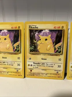 Pokemon Pikachu 58/102 Yellow Cheeks Base Set 1999 Non Holo - Image 4