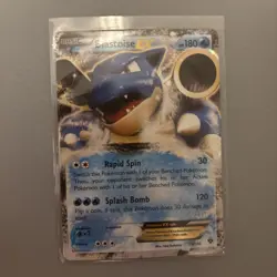 Pokemon TCG Blastoise-EX XY Evolutions 21/108 Holo Holo Rare EX - Image 1