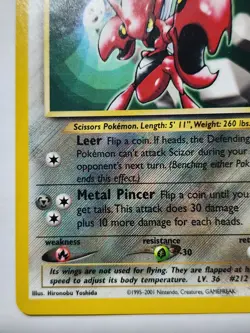 Scizor Pokemon Black Star Promo #33 - Image 4