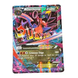 Pokemon Mega M Garchomp EX • 2016 • XY Promos • XY168 • Good Condition - Image 1