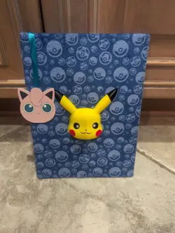 Pokemon Pikachu “My Trainer Journey!” Activity Book Journal Notebook Blue Cover - Image 2