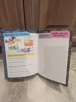 Pokemon Pikachu “My Trainer Journey!” Activity Book Journal Notebook Blue Cover - Image 5